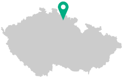 Mapa ČR - Vrchlabí